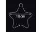 Crystal Závěsná Hvězda 18 cm 3