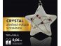 Crystal Závěsná Hvězda s cesmínou 2