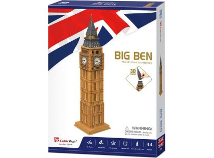 CubicFun 3D Puzzle Big Ben 47 dílků