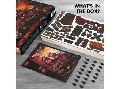 Cubicfun 3D Puzzle Plachetnice Queen Anne's Revenge 391 dílků - Poškozený obal