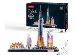 Cubicfun 3D Puzzle LED Dubai 182 dílků