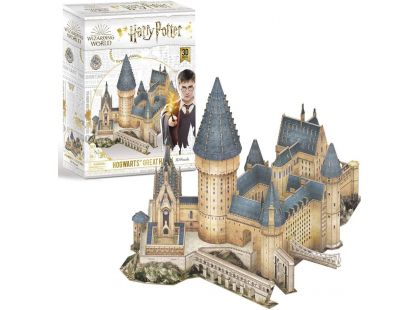 CubicFun 3D Puzzle Harry Potter Bradavice ™ Velká síň 187 dílků