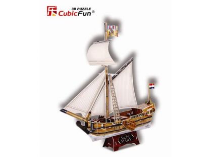 CubicFun Puzzle 3D Jachta Mary 83 dílků