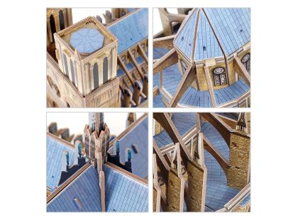 CubicFun Puzzle 3D Katedrála Notre-Dame 53 dílků