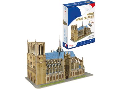 CubicFun Puzzle 3D Katedrála Notre-Dame 53 dílků