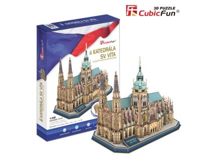 CubicFun 3D Puzzle Katedrála Sv.Víta 193 dílků