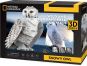 Cubicfun Puzzle 3D National Geographic Sněžná sova 62 dílků 7