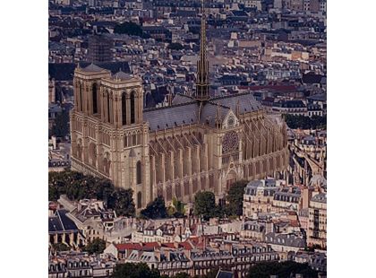 Cubicfun 3D Puzzle Notre Dame 293 dílků - Poškozený obal