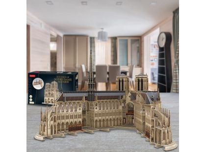 Cubicfun 3D Puzzle Notre Dame 293 dílků - Poškozený obal
