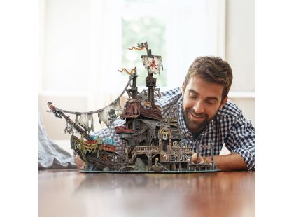CubicFun Puzzle 3D Pirátský přístav Tortuga 218 dílků