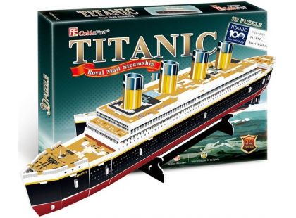 CubicFun Puzzle 3D Titanic 35 dílků
