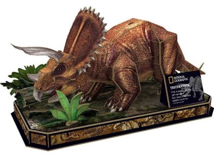 Cubicfun 3D Puzzle Triceratops 44 dílků