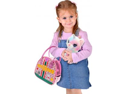 Cutekins Kočička s rohem a kabelkou