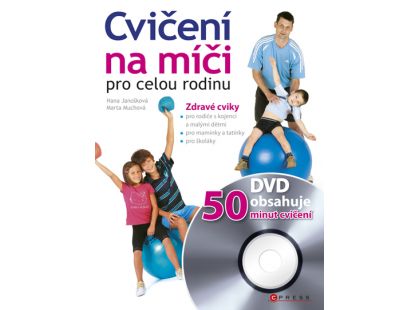 Cvičení na míči pro celou rodinu s DVD
