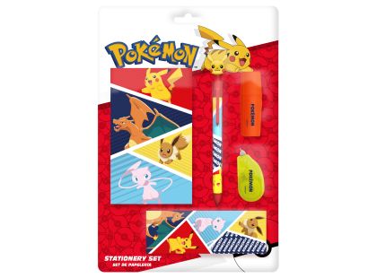 CyP Brands Pokémon školní set s blokem