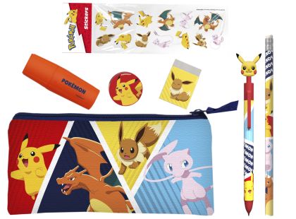 CyP Brands Pokémon Školní set se samolepkami