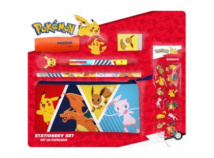 CyP Brands Pokémon Školní set se samolepkami