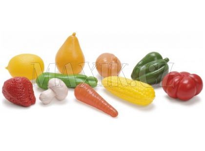 Dantoy Plastová zelenina a ovoce v síťce 10 ks