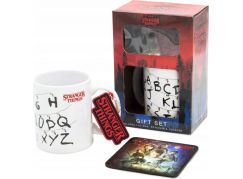 Dárková sada Stranger Things hrnek, klíčenka, tácek