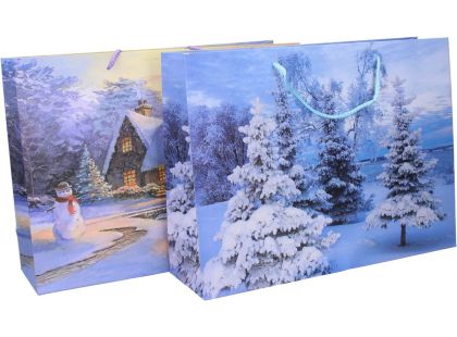 Dárková taška 40 x 30 x 12 cm Vánoce