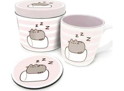 Dárkový set Pusheen plechovka