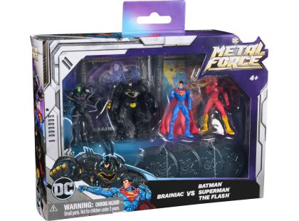 DC Metal force multibalení figurek 5 cm s podstavcem