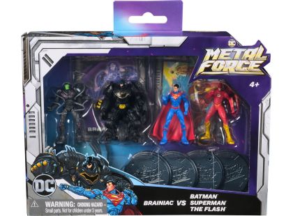 DC Metal force multibalení figurek 5 cm s podstavcem