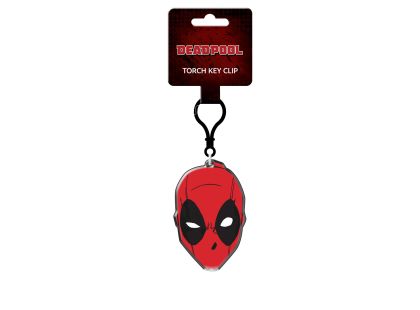 Deadpool klíčenka se svítilnou