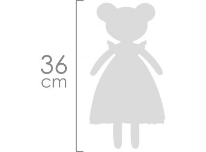 DeCuevas 20146 Plyšová panenka Niza - 36 cm