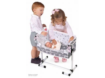 DeCuevas 51235 Novorozenecká postýlka pro panenky s doplňky SKY 2020