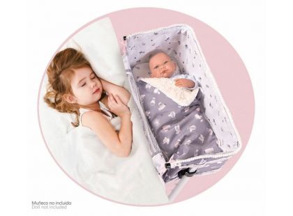 DeCuevas 51235 Novorozenecká postýlka pro panenky s doplňky SKY 2020