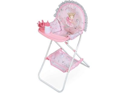 DeCuevas 53234 Skládací jídelní židlička pro panenky s doplňky Magic Maria 2020