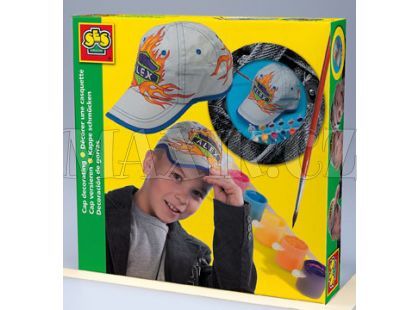 Dekorace chlapecké kšiltovky SES