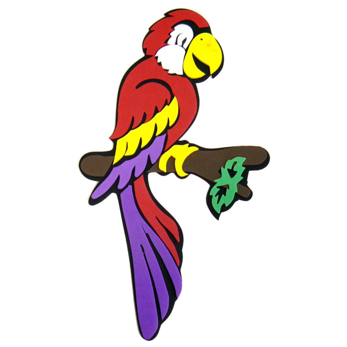 Dekorace Papoušek