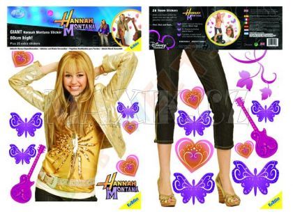 Dekorační samolepky HANNAH MONTANA