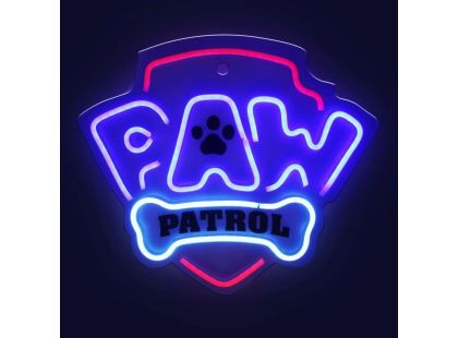 Dekorativní LED neon Tlapková patrola - Logo