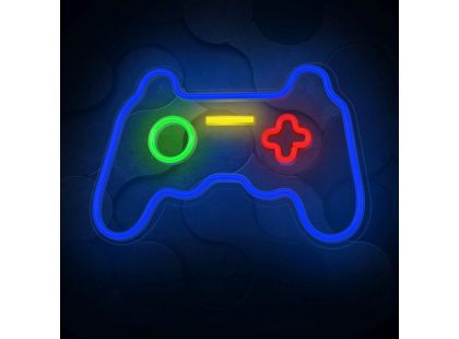 Dekorativní PLEXI LED neon Gamepad multicolor