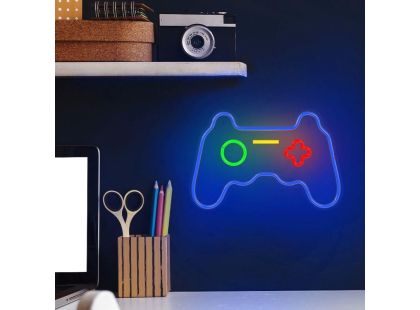 Dekorativní PLEXI LED neon Gamepad multicolor