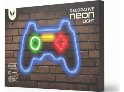 Dekorativní PLEXI LED neon Gamepad multicolor