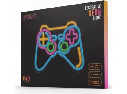 Dekorativní PLEXI LED neon Pad multicolor