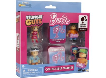 Deluxe box s figurky Stumble Guys X Barbie 6 ks
