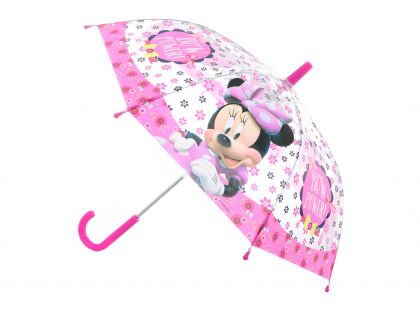 Deštník Minnie průhledný manuální