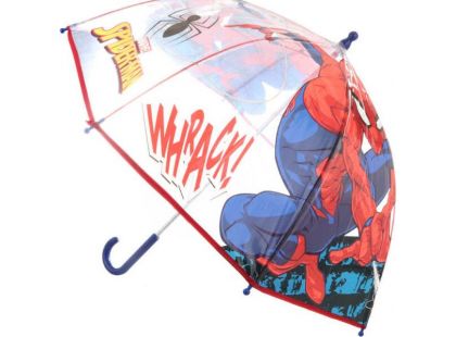Deštník Spidermann průhledný manuální