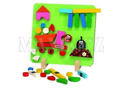 Detoa Magnetické puzzle Krtek