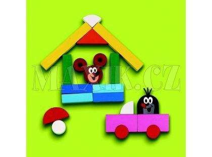 Detoa Magnetické puzzle Krtek