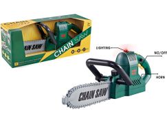Dětská Aku řetězová pila se světelm a zvukem
