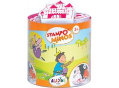 Dětská razítka s příběhem Aladine Stampo Minos, 10 ks Pohádkový svět