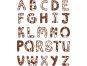 Dětská razítka s příběhem Aladine Stampo Minos, 26 ks Velká abeceda 2