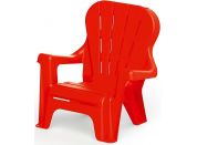 Dětská zahradní židle červená