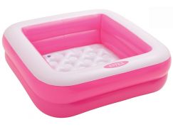 Dětský bazének čtverec Intex 57100 - Růžová